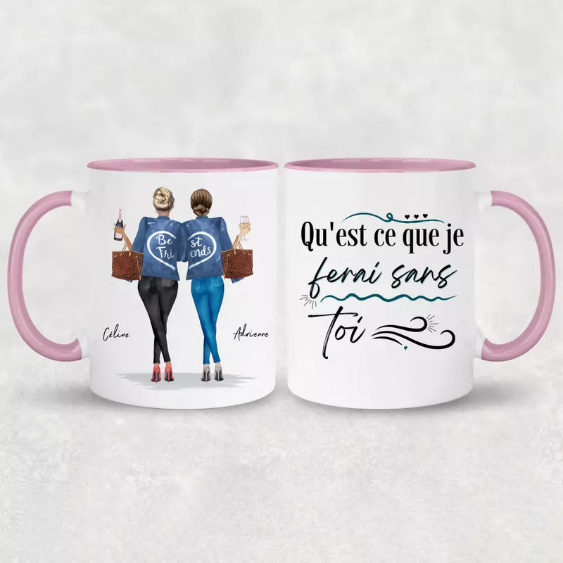 Reines du shopping - Mug personnalisé