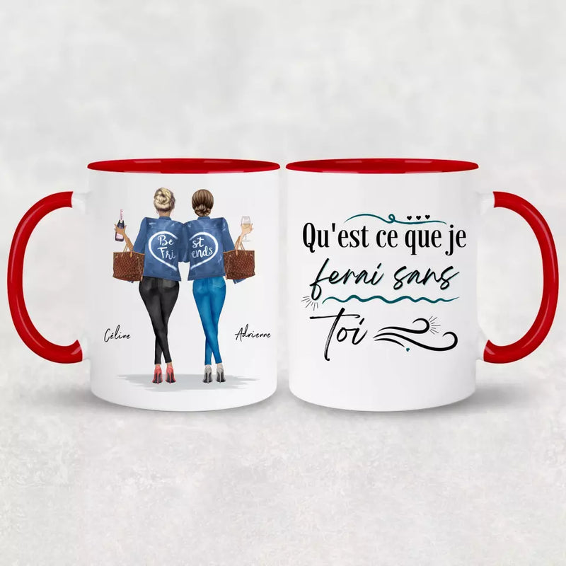 Reines du shopping - Mug personnalisé