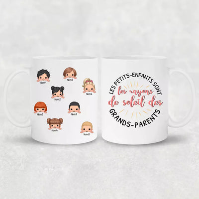 Mes petits-enfants - Mug personnalisé