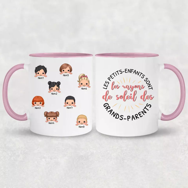 Mes petits-enfants - Mug personnalisé