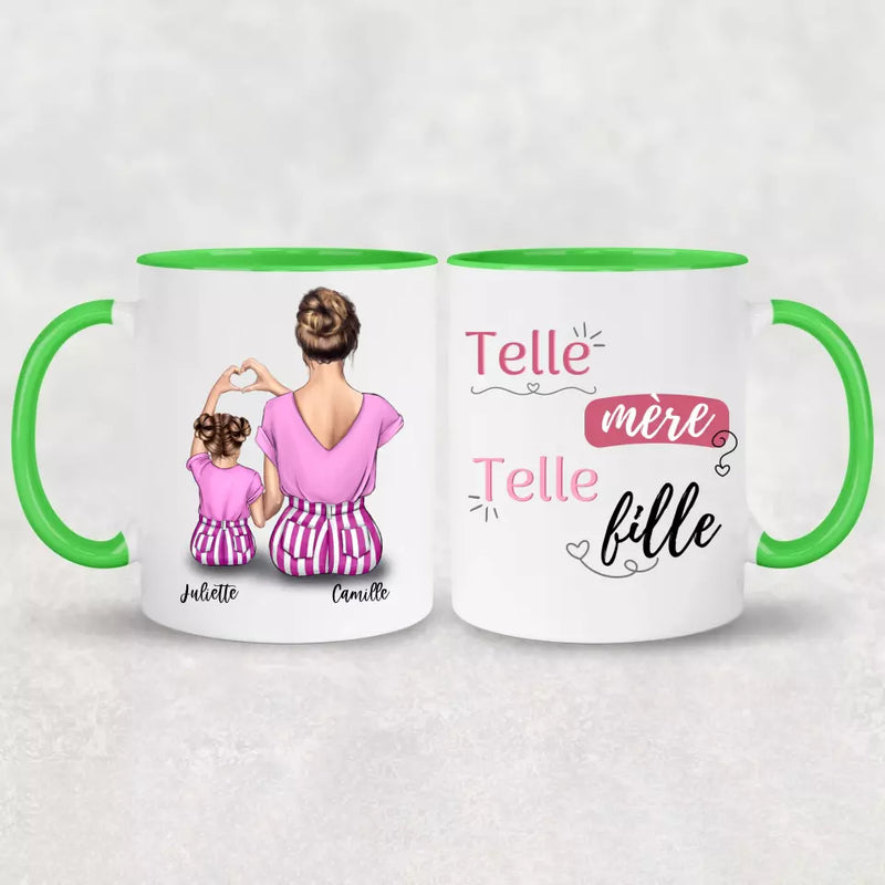 Maman et fille - Mug personnalisé