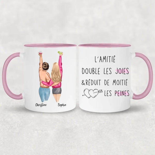 Meilleures amies - Mug personnalisé