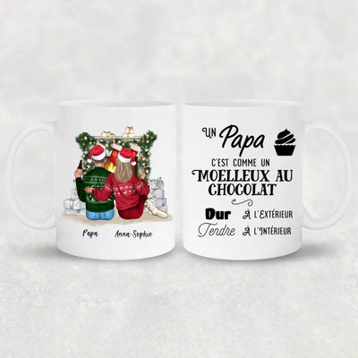 Père et fille - Mug personnalisé