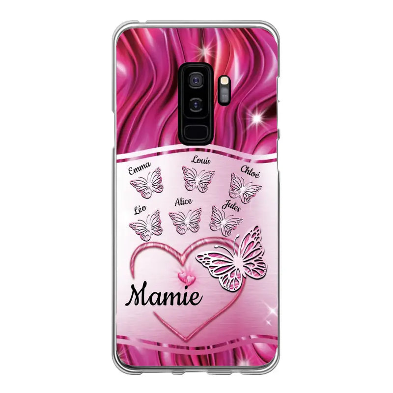 Papillons scintillants - Coque de téléphone personnalisée