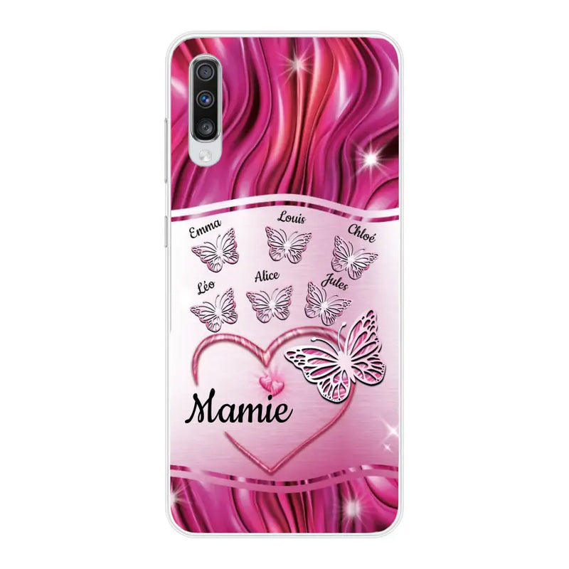 Papillons scintillants - Coque de téléphone personnalisée