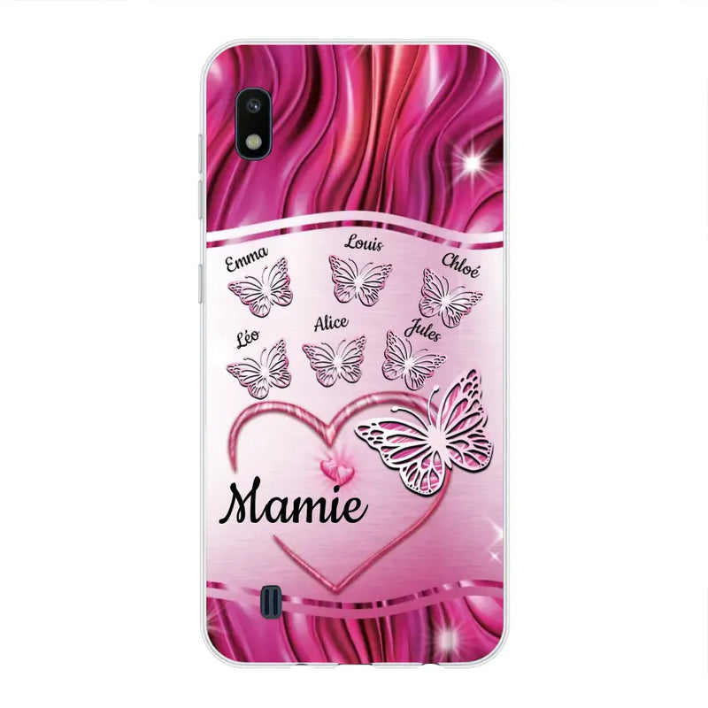 Papillons scintillants - Coque de téléphone personnalisée