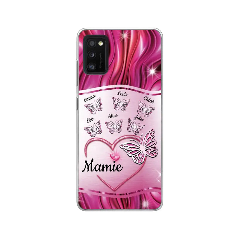 Papillons scintillants - Coque de téléphone personnalisée