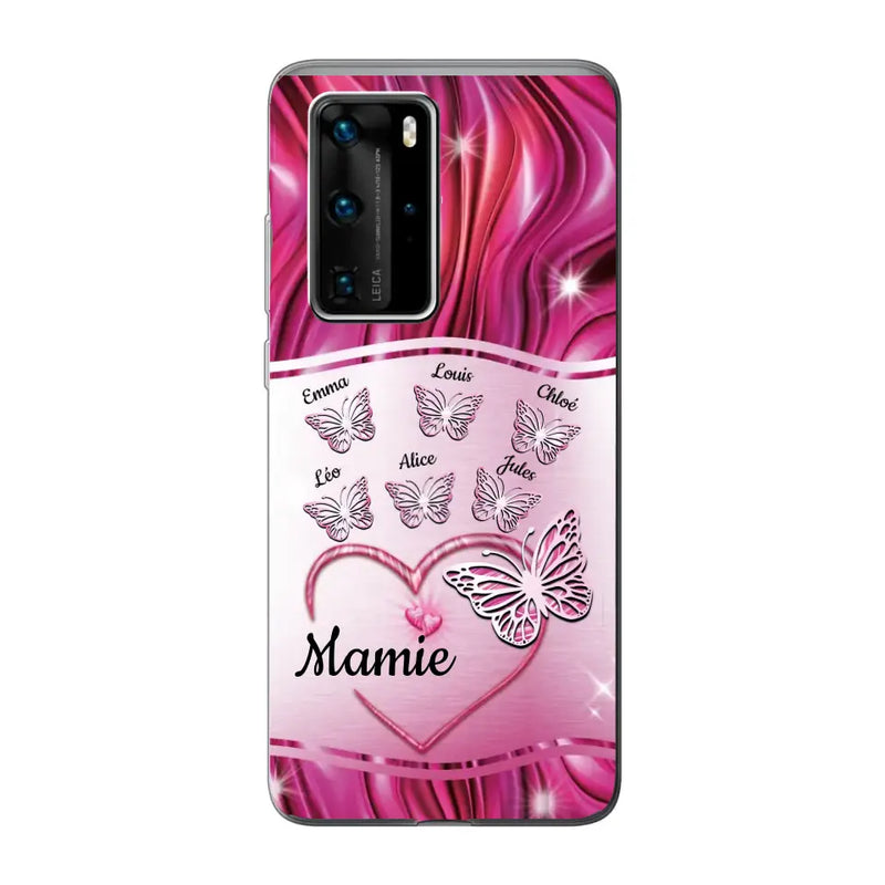 Papillons scintillants - Coque de téléphone personnalisée