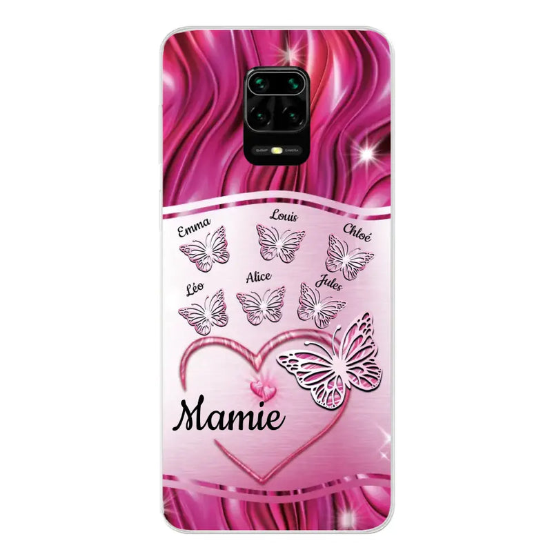 Papillons scintillants - Coque de téléphone personnalisée