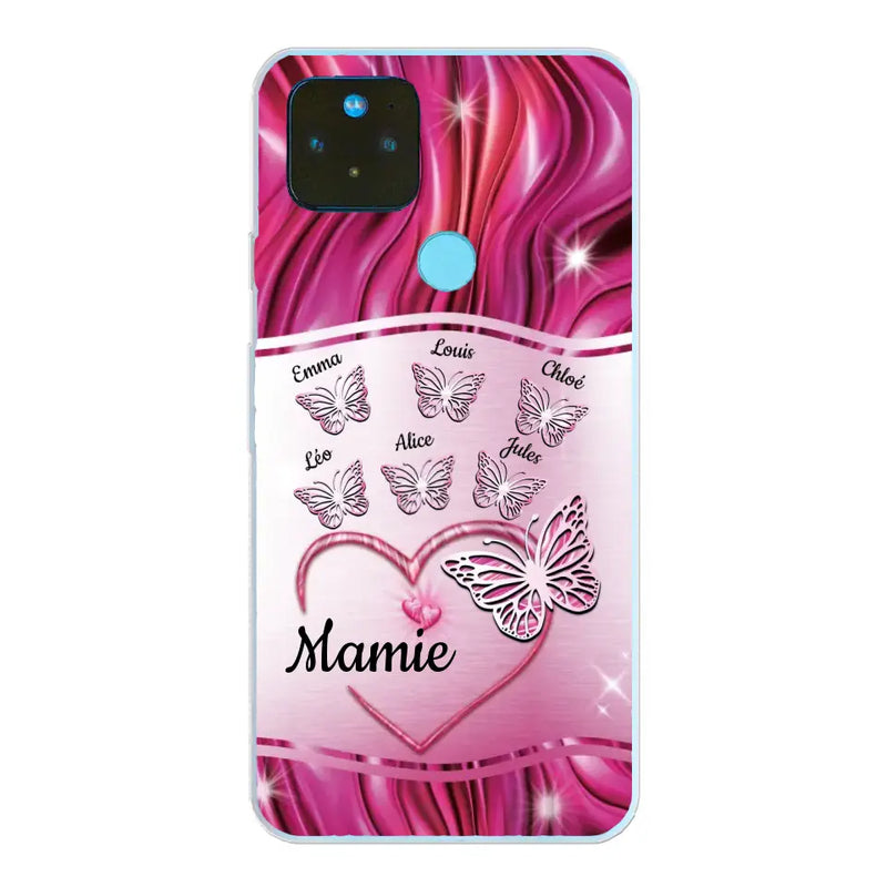 Papillons scintillants - Coque de téléphone personnalisée