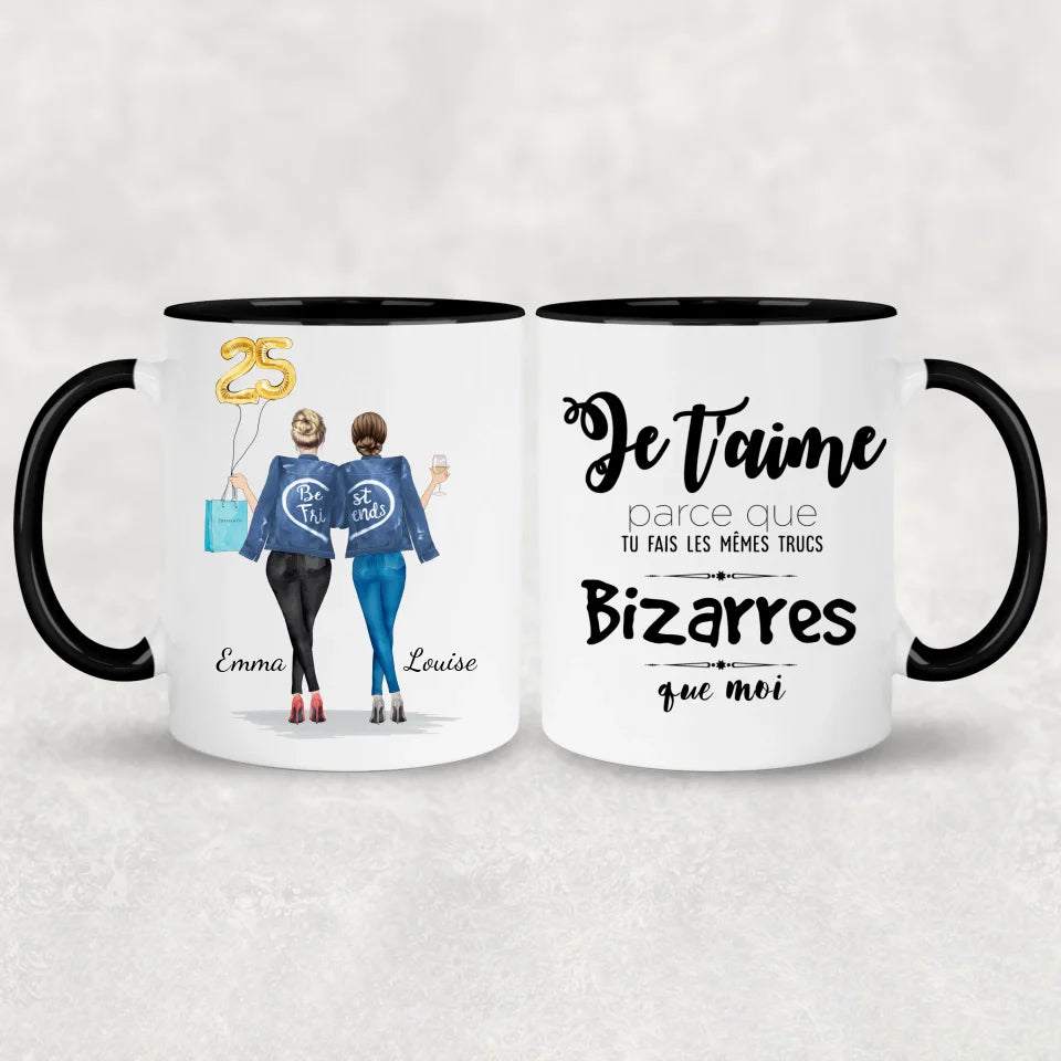 Bon anniversaire - mug personnalisé