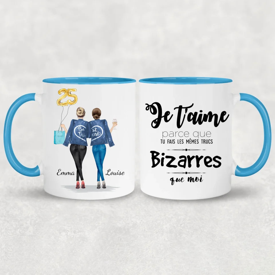 Bon anniversaire - mug personnalisé