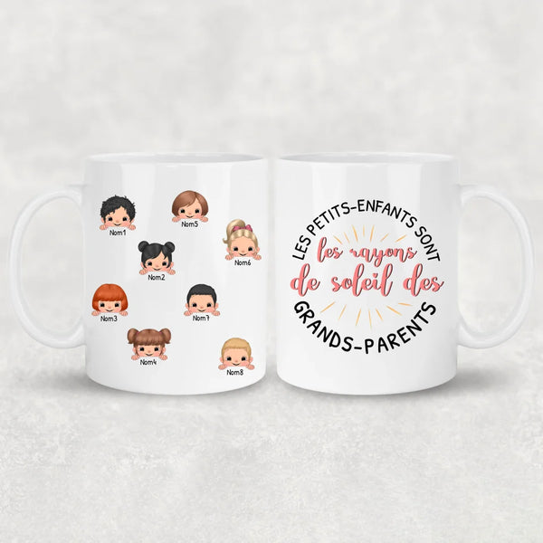 Mes petits-enfants - Mug personnalisé