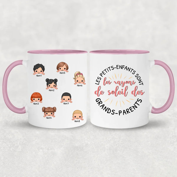 Mes petits-enfants - Mug personnalisé