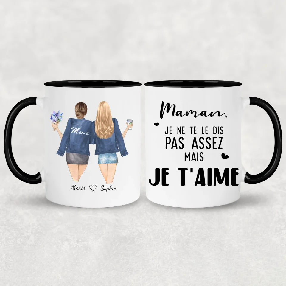 Mère et fille - Mug personnalisé
