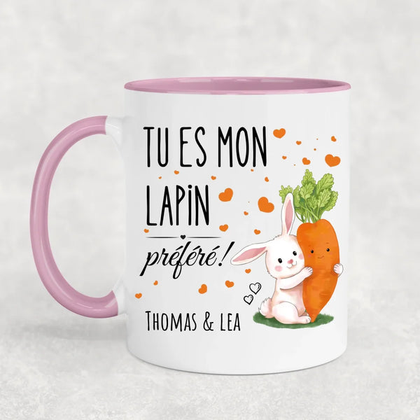 Lapin préféré! - Mug personnalisé