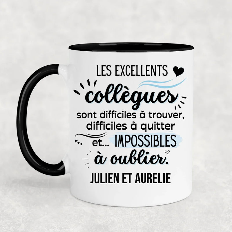 Les excellents collègues - Mug personnalisé