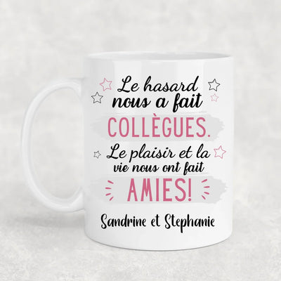 De collègues à amies - Mug personnalisé