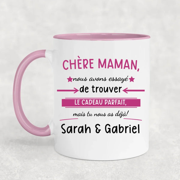 Tu nous as déjà !  - Mug personnalisé