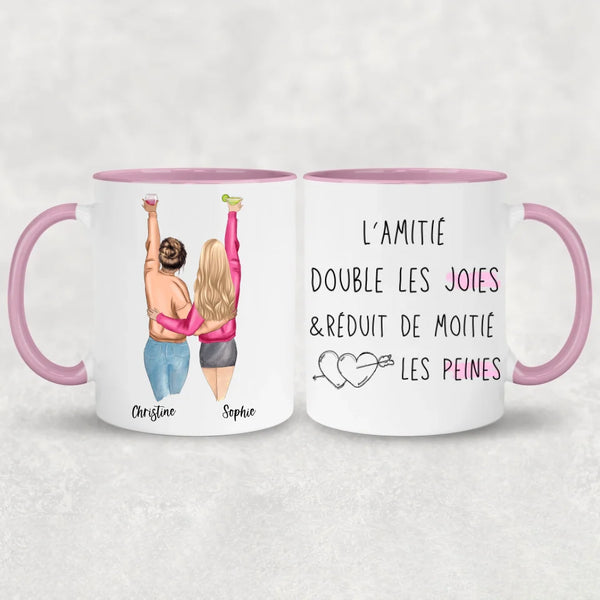 Meilleures amies - Mug personnalisé