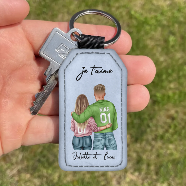 Couple - Porte-clés personnalisé