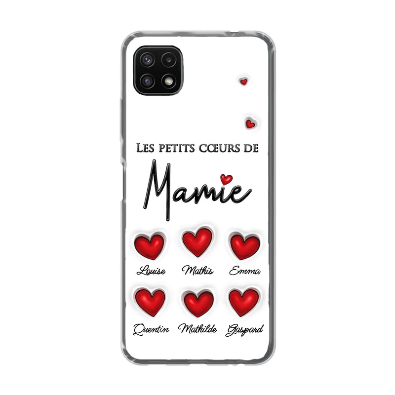 Les petits cœurs - Coque de téléphone personnalisée