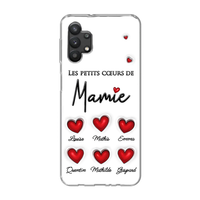 Les petits cœurs - Coque de téléphone personnalisée