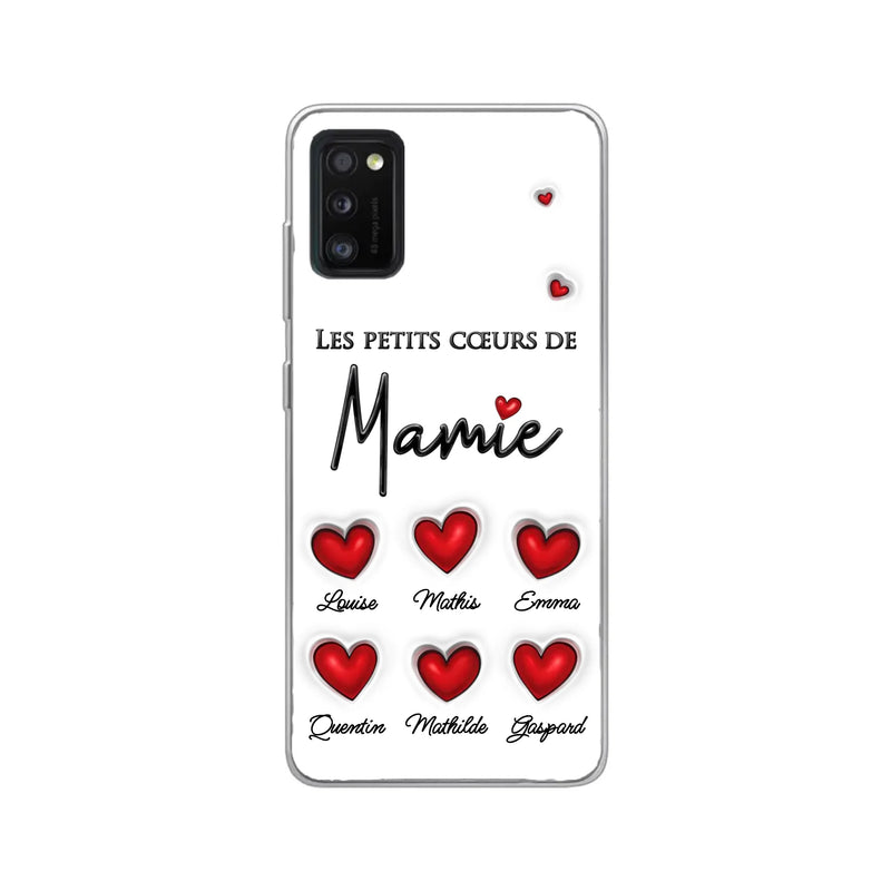 Les petits cœurs - Coque de téléphone personnalisée