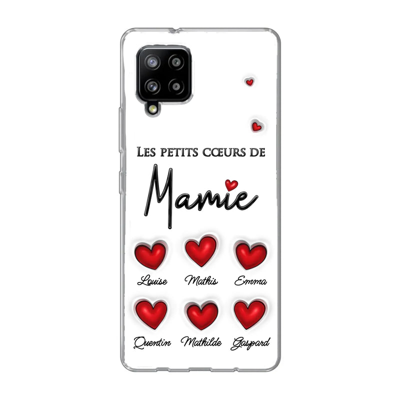 Les petits cœurs - Coque de téléphone personnalisée