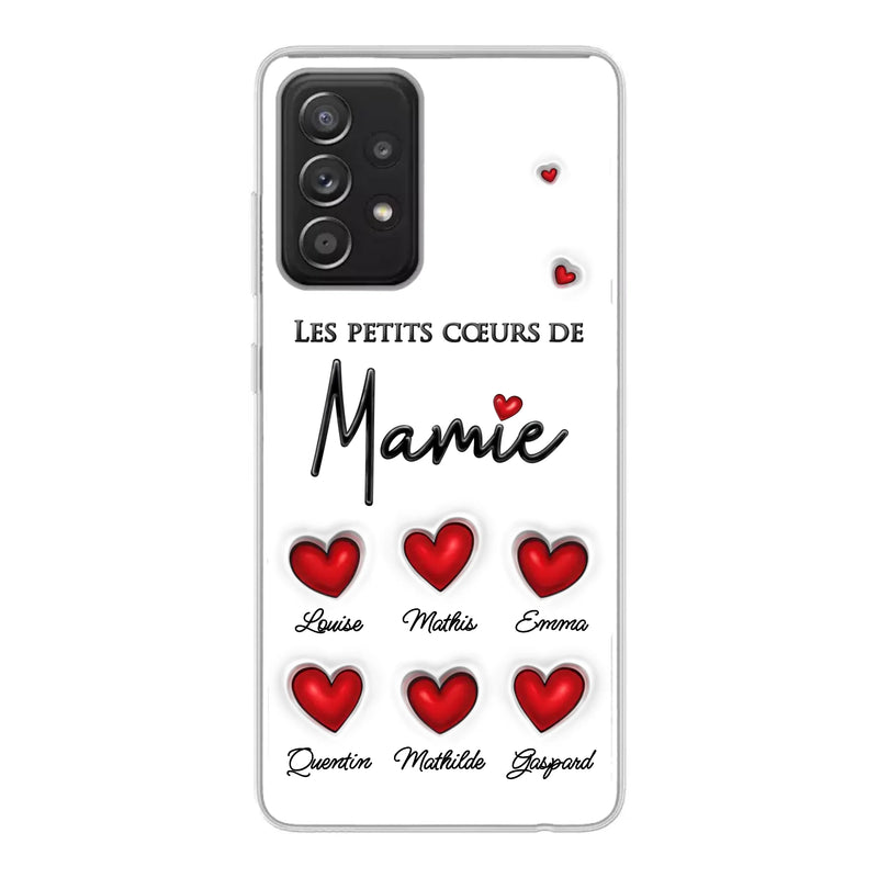 Les petits cœurs - Coque de téléphone personnalisée