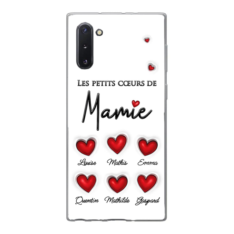 Les petits cœurs - Coque de téléphone personnalisée