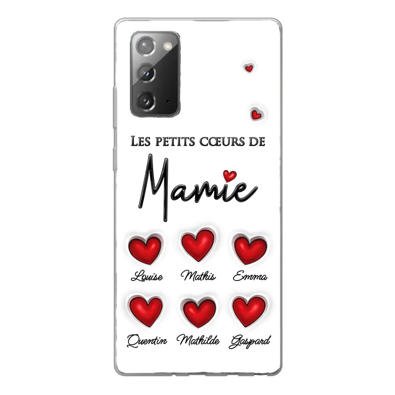 Les petits cœurs - Coque de téléphone personnalisée