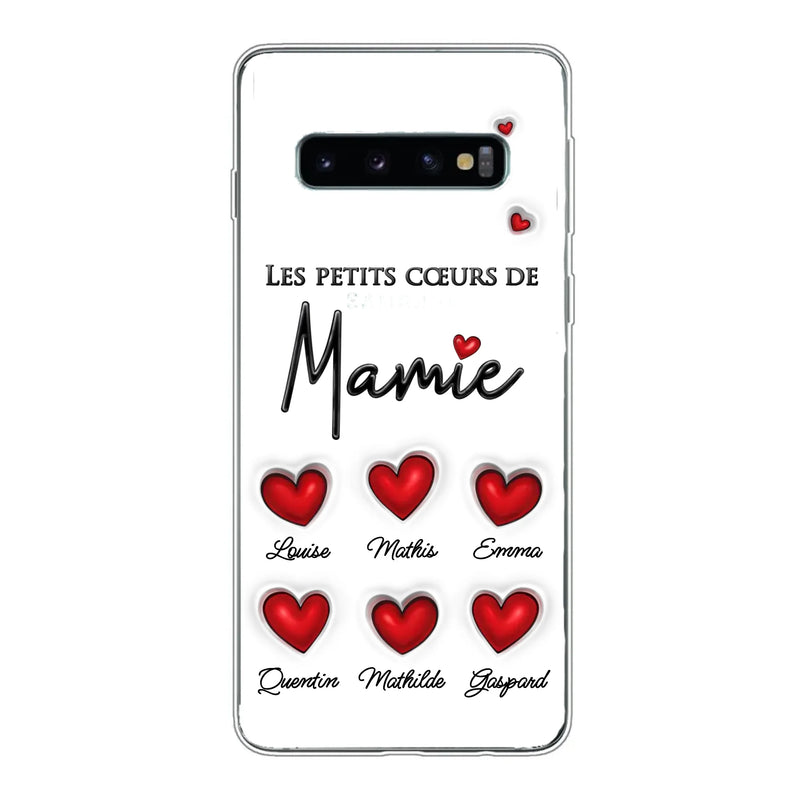 Les petits cœurs - Coque de téléphone personnalisée