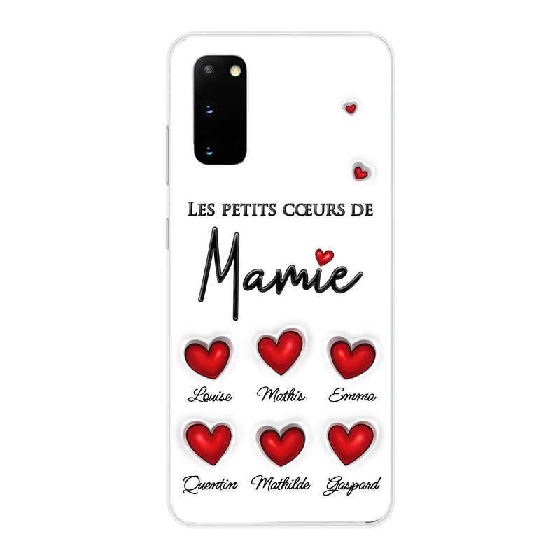 Les petits cœurs - Coque de téléphone personnalisée