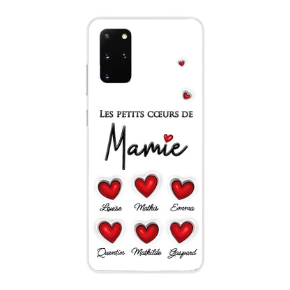 Les petits cœurs - Coque de téléphone personnalisée
