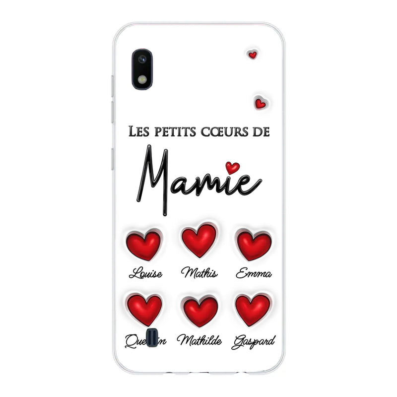 Les petits cœurs - Coque de téléphone personnalisée