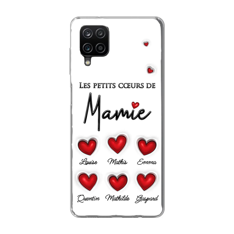 Les petits cœurs - Coque de téléphone personnalisée