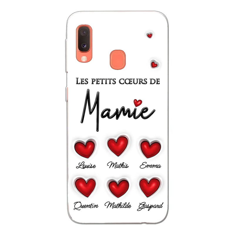 Les petits cœurs - Coque de téléphone personnalisée