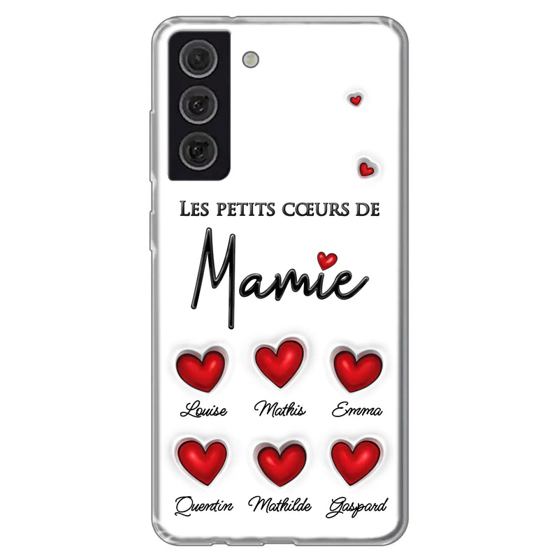 Les petits cœurs - Coque de téléphone personnalisée