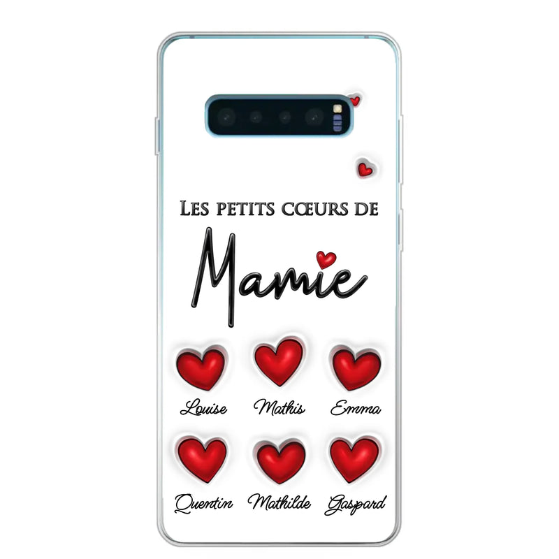 Les petits cœurs - Coque de téléphone personnalisée