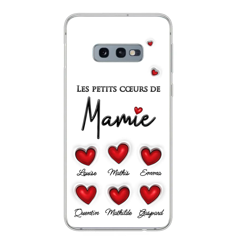 Les petits cœurs - Coque de téléphone personnalisée