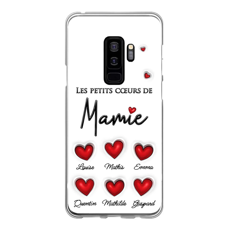 Les petits cœurs - Coque de téléphone personnalisée