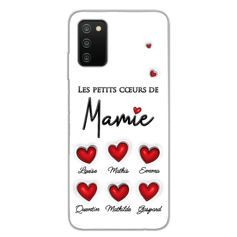 Les petits cœurs - Coque de téléphone personnalisée