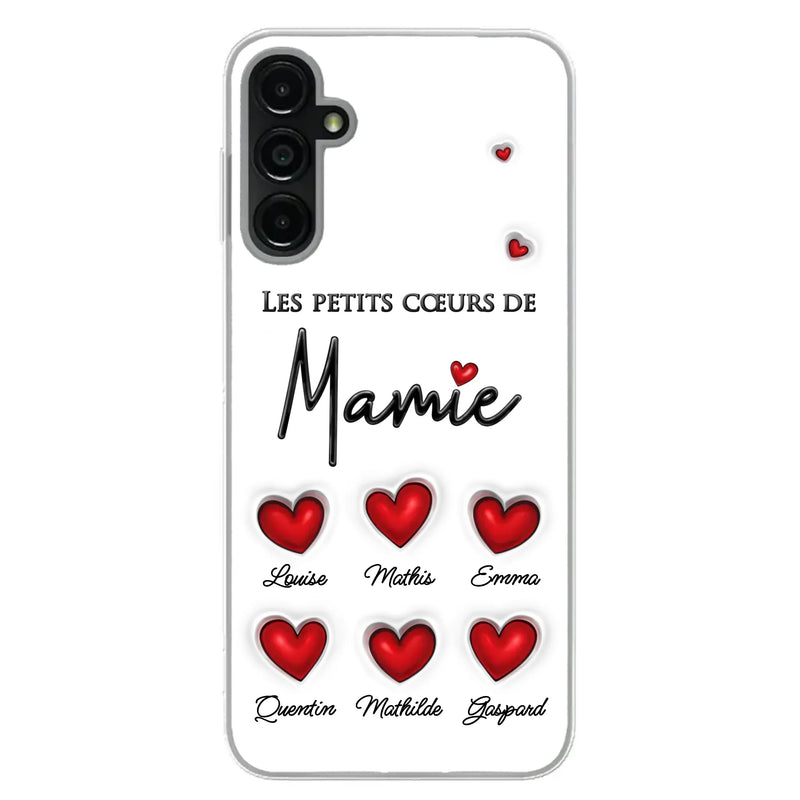 Les petits cœurs - Coque de téléphone personnalisée