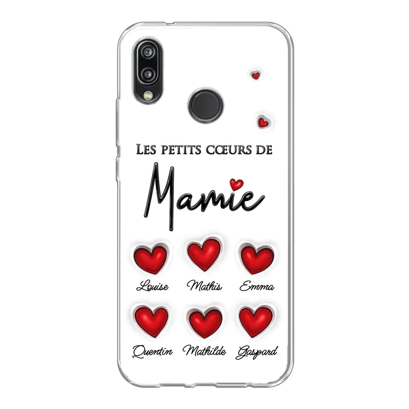 Les petits cœurs - Coque de téléphone personnalisée