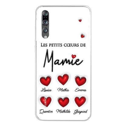 Les petits cœurs - Coque de téléphone personnalisée