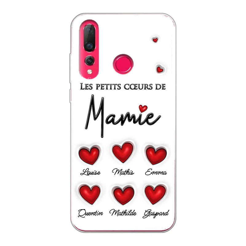 Les petits cœurs - Coque de téléphone personnalisée