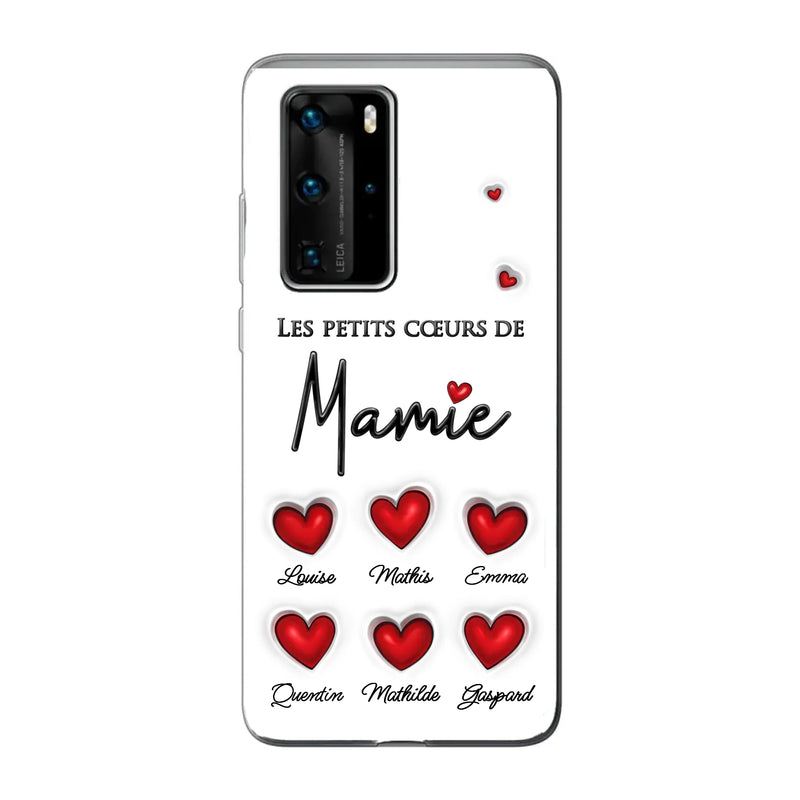 Les petits cœurs - Coque de téléphone personnalisée