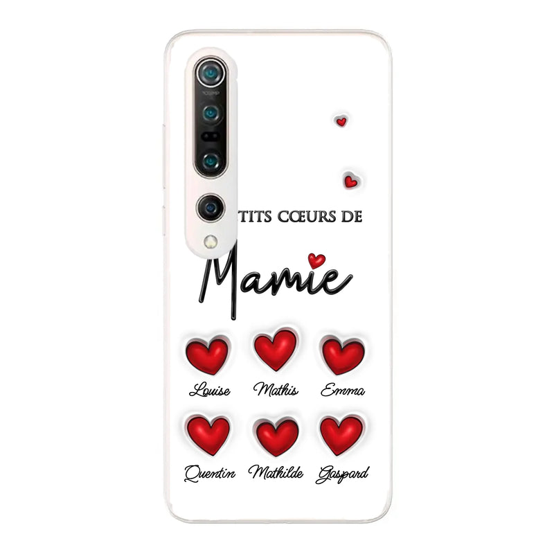 Les petits cœurs - Coque de téléphone personnalisée