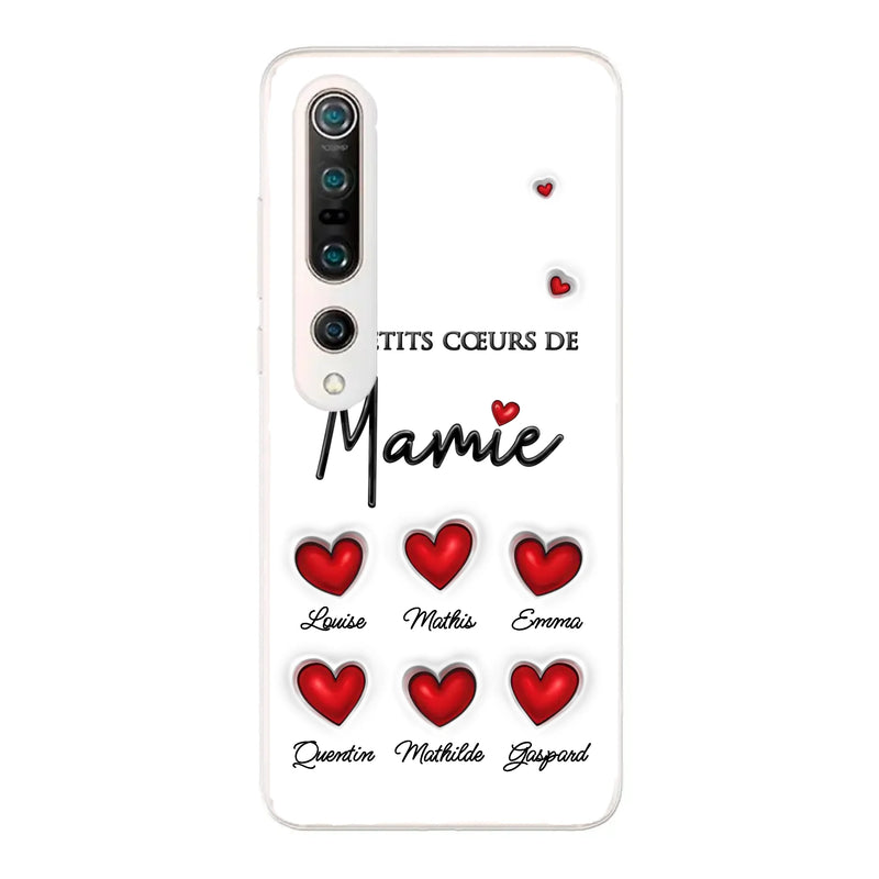 Les petits cœurs - Coque de téléphone personnalisée